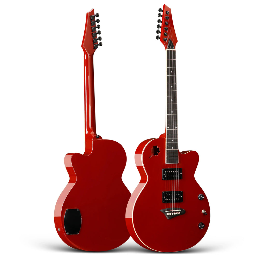 Aiersi Brand Rock Acoustic Style Electric Guitar With HB Pickups