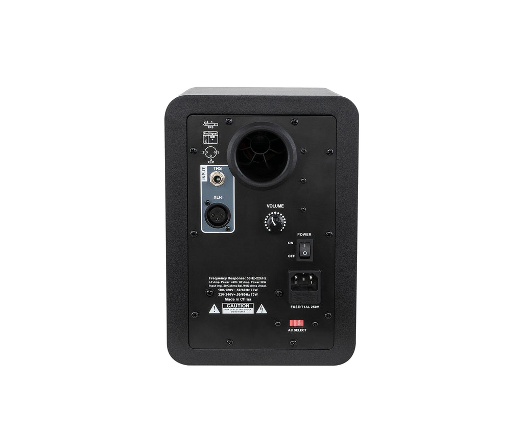 3.5'' Black 4.5'' 120 Watt Studio Multimedia Reference Monitors Speakers