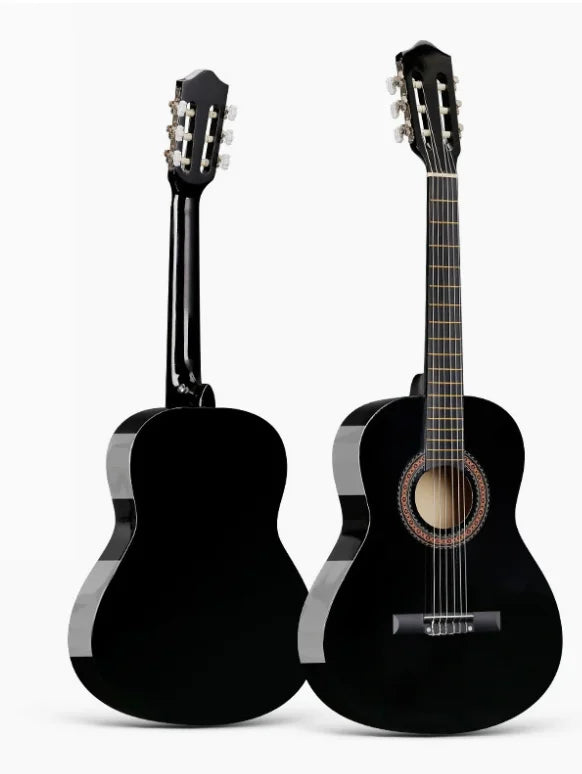 36 Inch Classical Acoustic Guitar Beginner Adult Maple Neck Matte Finish Rounded Jita Instrument