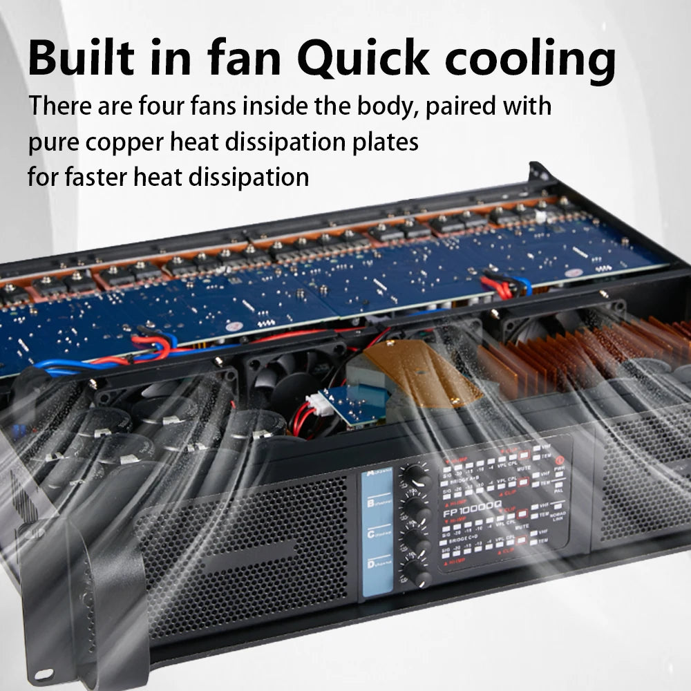 FP10000Q Power Amplifier Speakers Power Amplifier 10000 Watt Power Amplifier