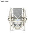 MY MIC M2 Professional Condenser  Microphone Studio Equipment with Large Diaphragm Cardioid Microphone for Vocal Recording Room