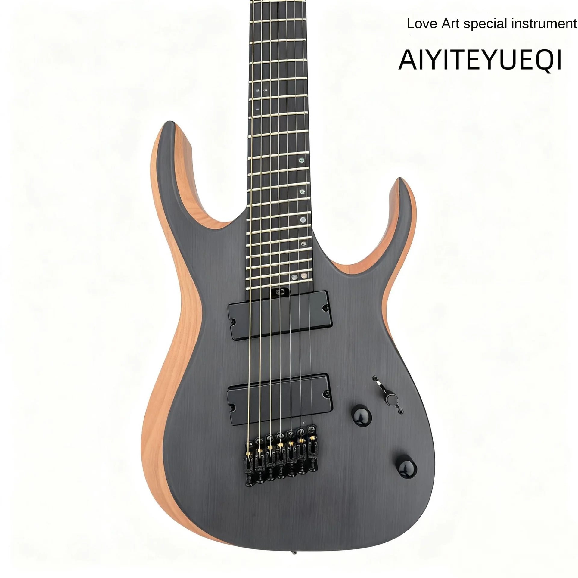 High Quality Professional Oblique Seven-String Electric Guitar for Cross-Border