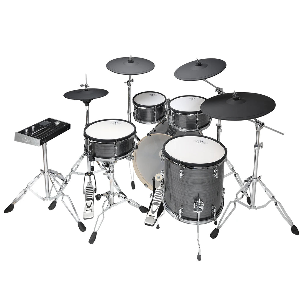 HXM Electronic Drum Professional Manufacture High-end Electronic Drum 9-piece Mesh Head Drum Set with 18" Cymbal