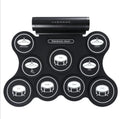 Hidelok DD02 Roll-Up Electronic Drum Kit | 5 Drums, 4 Cymbals, Bluetooth, MIDI, Built-In Speaker & Battery