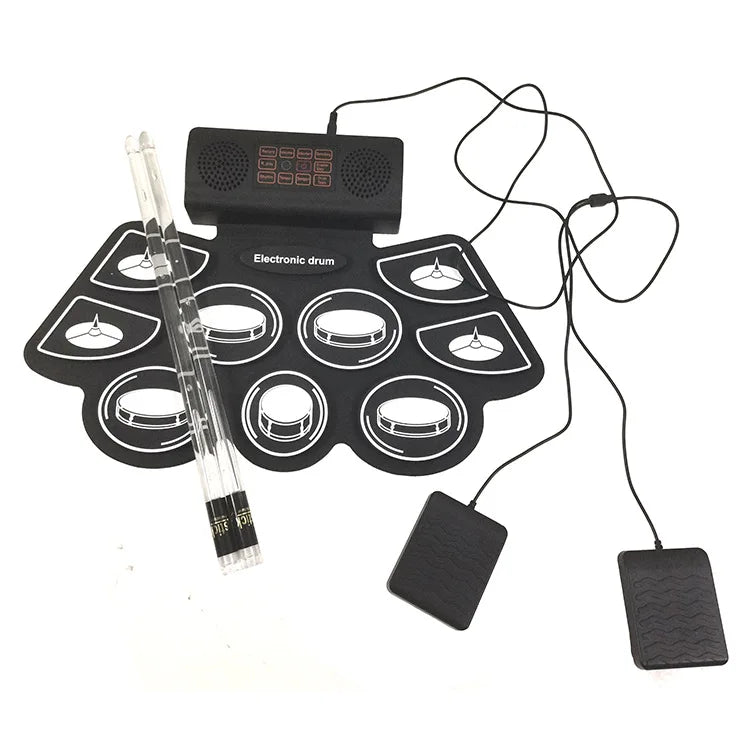 High Quality Roll up Drum Electronic Drum  Made in China Built in Battery and Speaker