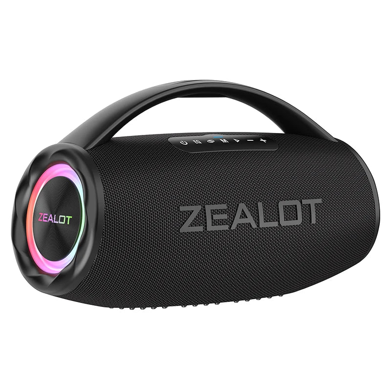 EU Local Stock High Quality Zealot S97 80W Portable Loud Outdoor Active Speakers with Bass for Mobile Phone Use