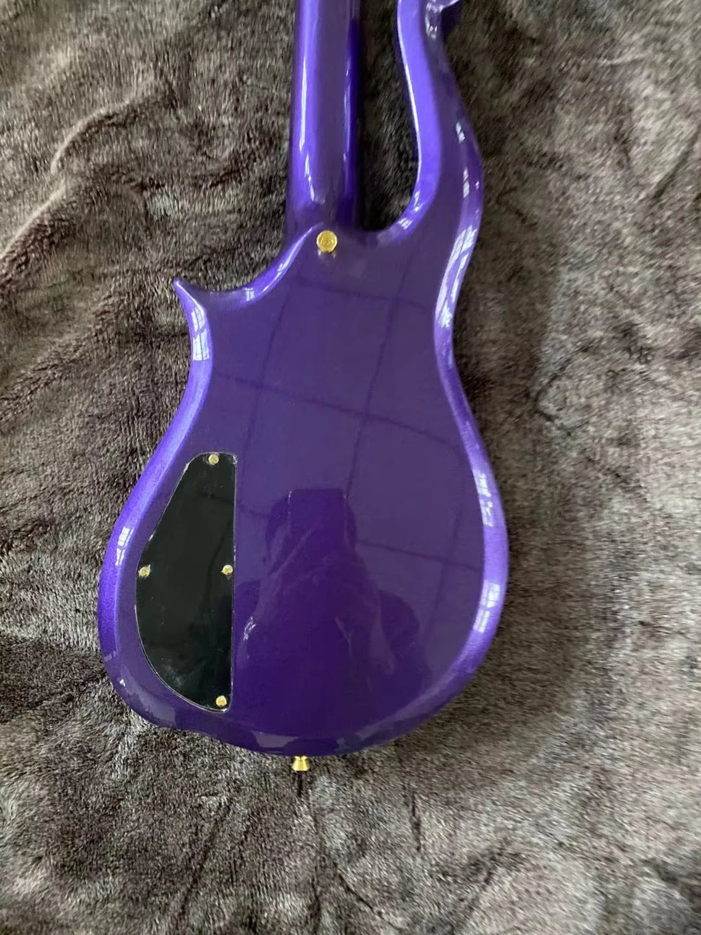 Weifang Rebon 6 String Cloud Prince Electric Guitar in Purple Colour