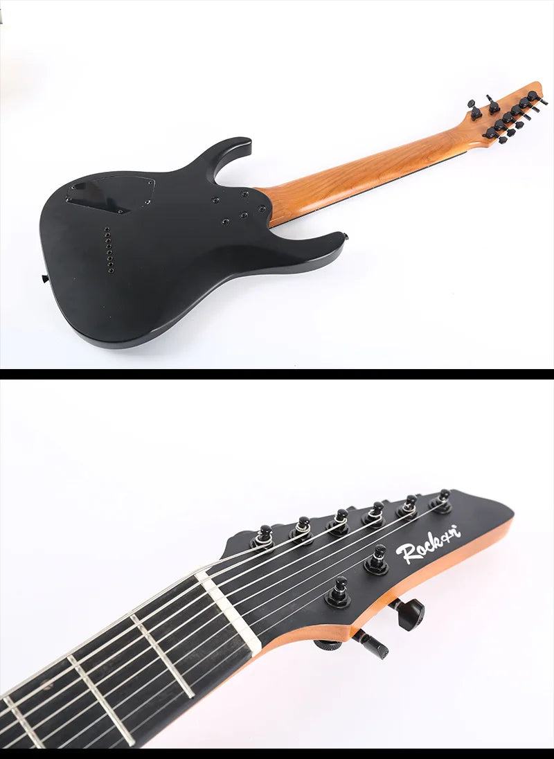 Factory Wholesale New Eight-string Oblique Electric Guitar for Man Woman