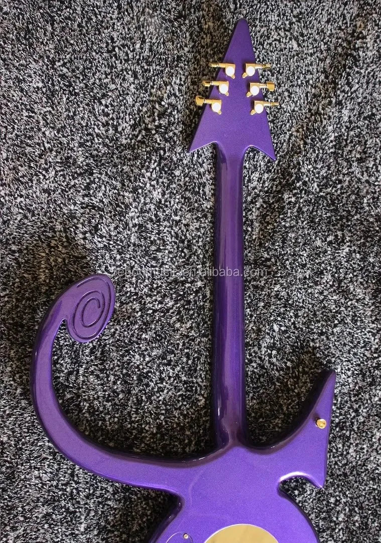 Weifang Rebon 6 String Cloud Prince Symbol Electric Guitar/electrica Guitarra