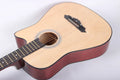 Best Price Professional Beginner Practice Wholesale 38 Inch Cutaway Basswood Body Acoustic Guitar for Sale
