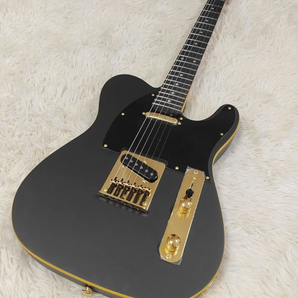 High Quality Black TL Electric Guitar 39 Inch Bass Guitar   Classical with Gloss  Wholesale From Factory
