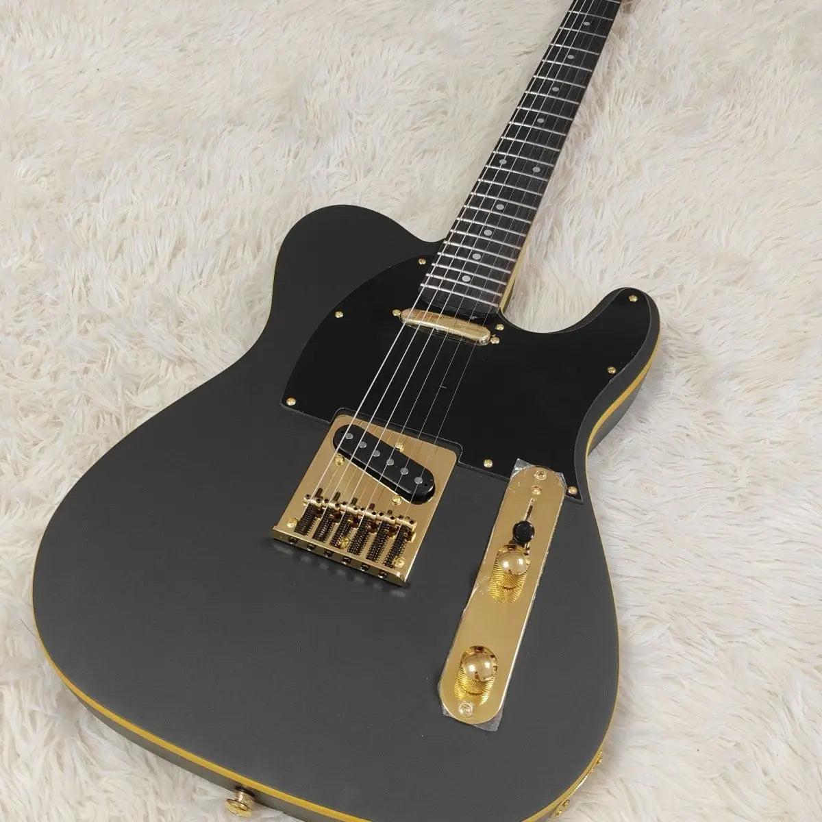 High Quality Black TL Electric Guitar 39 Inch Bass Guitar   Classical with Gloss  Wholesale From Factory