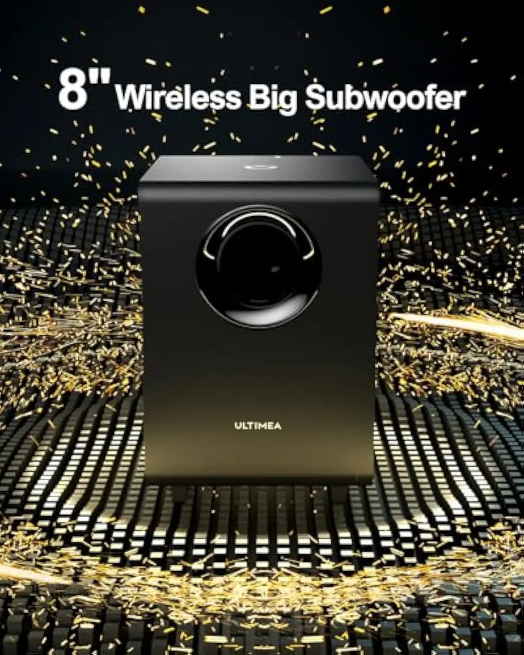 All-in-One ULTIMEA Nova S90 Soundbar System | Dolby Atmos, Wireless Rear Speakers, No Clutter, Big Sound.