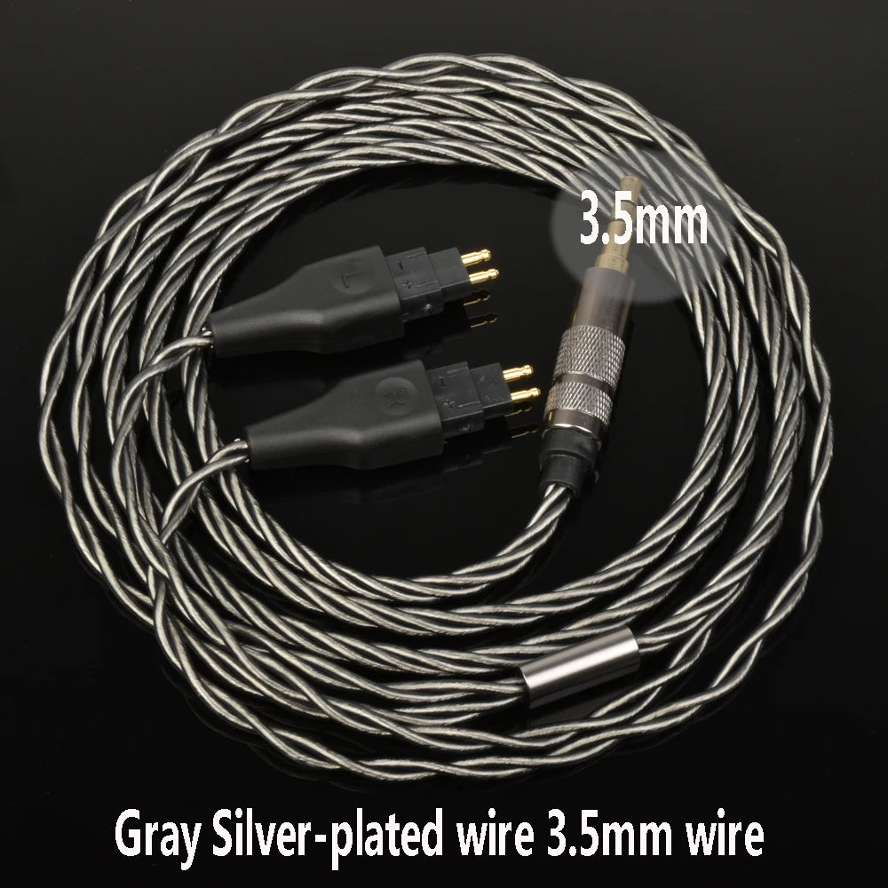 For Sennheiser HD600 HD525 HD545 HD565 HD580 HD650 HD414 HD650 HD25 Headphones Upgrade Cable Replacement Audio2.5/3.5/4.4mm