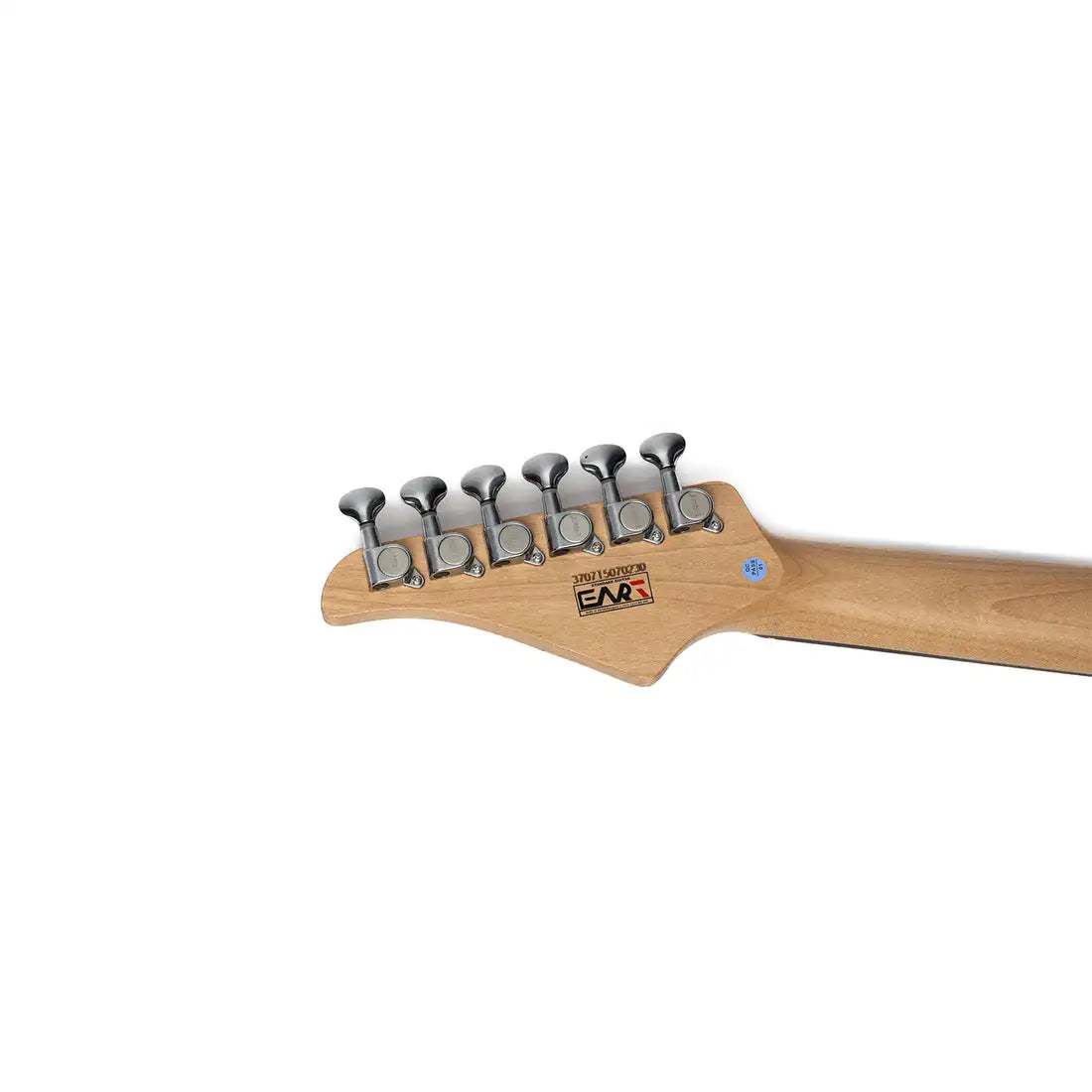 Eart Guitars CP-73 25.5" Roasted Mahogany Maple Electric Guitar India Rosewood Fretboard Compound Frets Custom Alnico Pickups