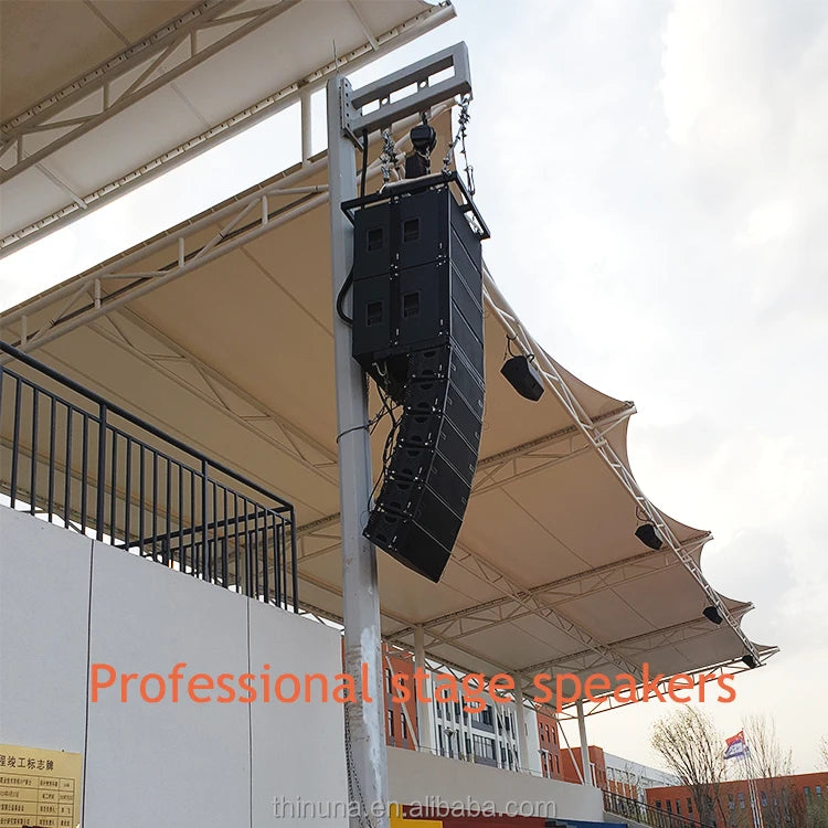SHOW L208 Dual 8" Line Array Professional Stage Speaker Audio System Sound Outdoor Indoor pa Passive Line Array Speakers