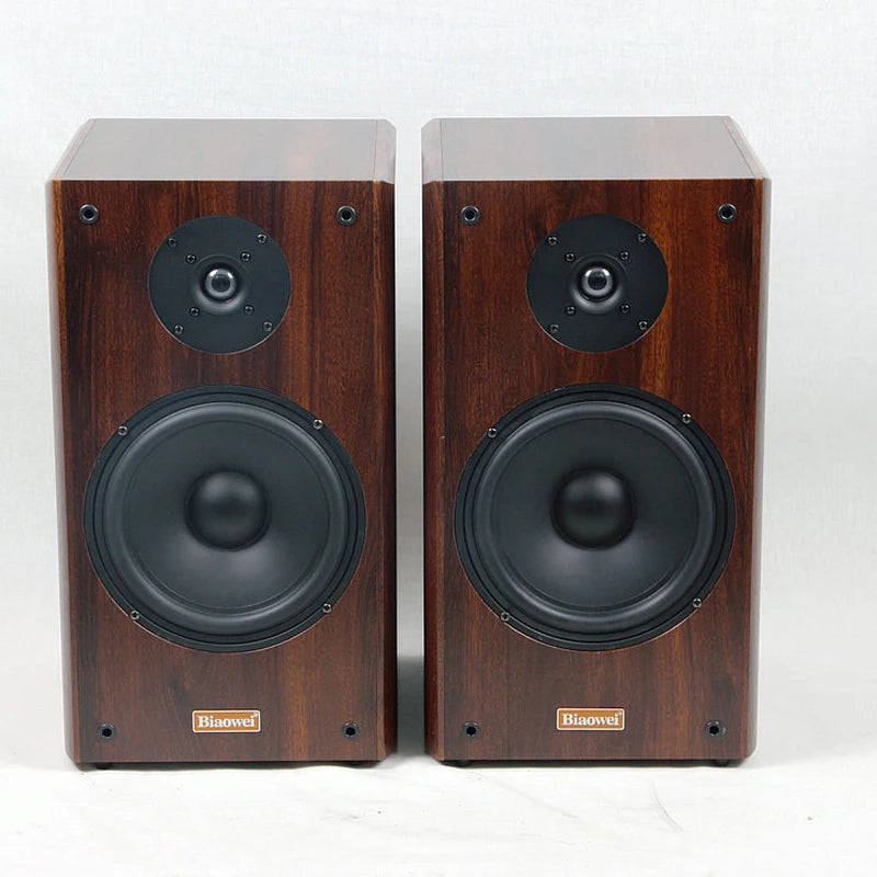 100W 5 Inch Bookshelf Speakers 6ohm Monitor Passive Fever Hifi Surround High Fidelity Home Audio Music Sound Amplifiers Speaker