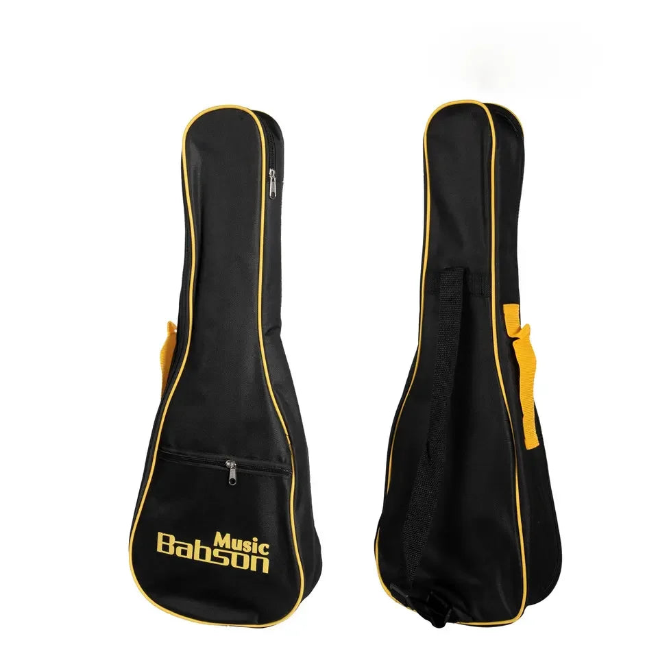 2023 Newest Professional String Instrument Guitar 24" Concert Solid Top KOA Body Acacia Mahogany Glossy Ukulele with Accessories