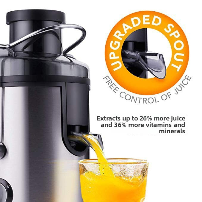 Multifunctional Houseuse Juicer, Fully Automatic Fruit and Vegetable Juicer, Pulp and Juice Separator