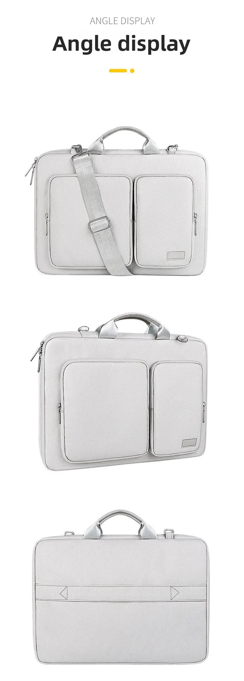 Laptop Bag Handbag 13 14 15 inch for MacBook Air Pro M1 M2 M3 HP Dell Notebook Shoulder Sleeve Protective Computer Briefcase