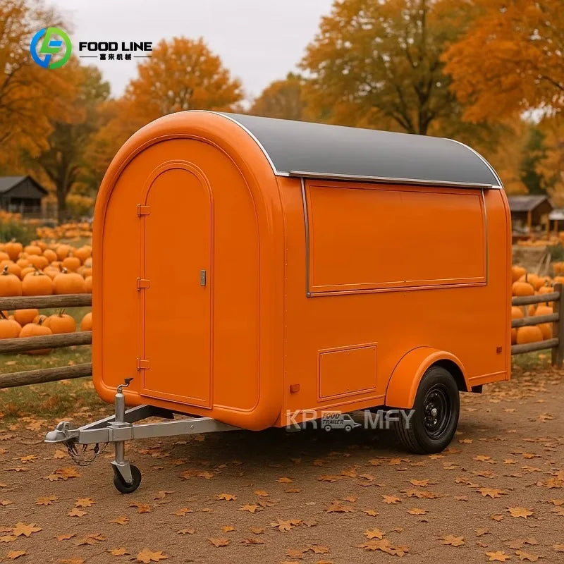 Equipment Concession Catering Truck USA Customized Food Trailer With Full restaurant Kitchen