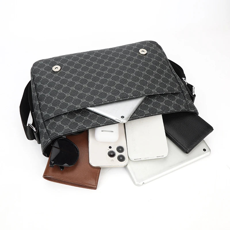 Business Designer Large Crossbody Bag for Men Bags Casual Man Messenger Bag Male Sling Bag Fashion Shoulder Bag