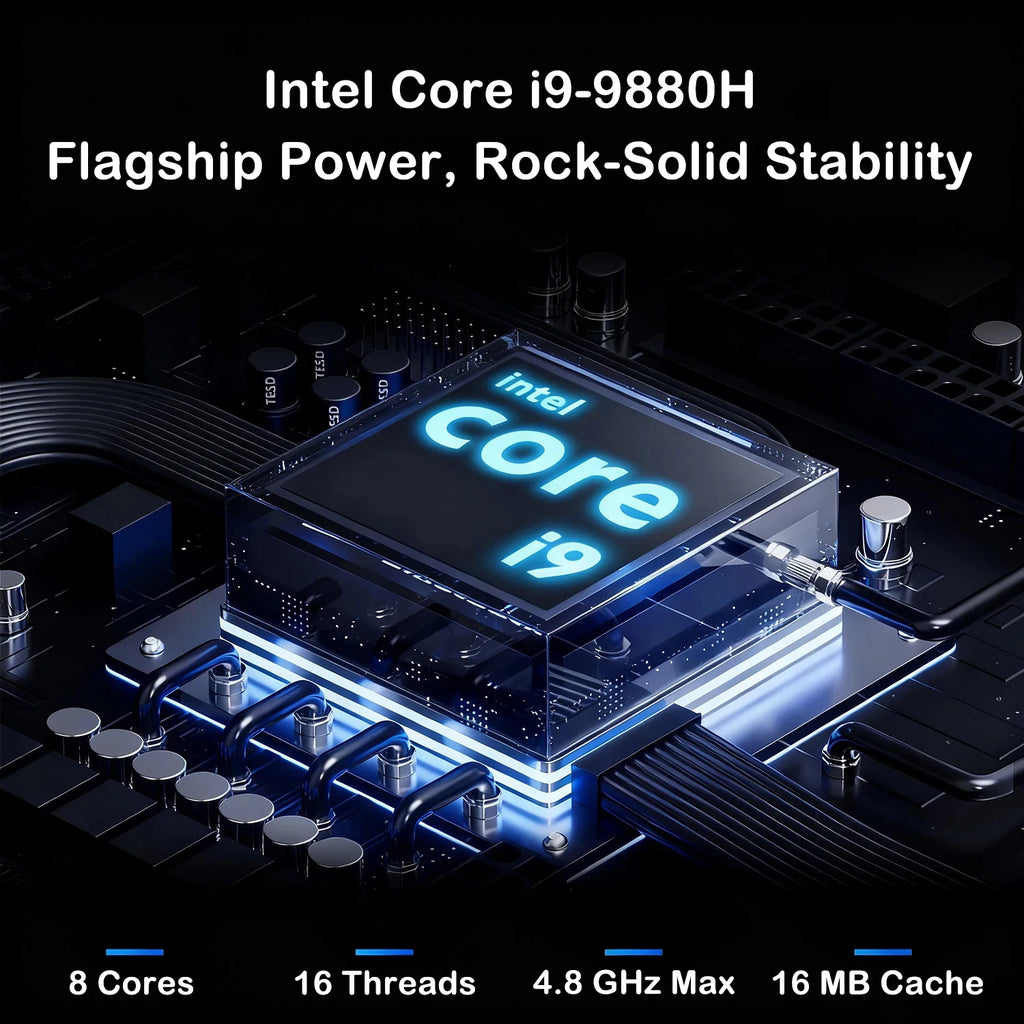 LENO NEW 15.6" Laptop Intel Core i9-9900 32GB 2TB Windows 11 Gaming Computer PC Gamer office Ultra Slim Notebook 1920*1080 HD