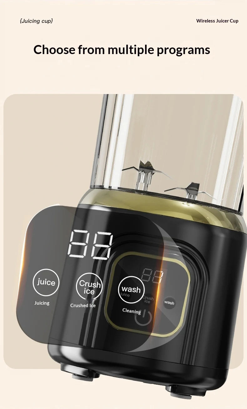 Portable Slow Juicer Automatic Electric Juicer Orange Lemon Fruit Blender Mini Household kitchen Juice Mixer Fruit Juicer USB