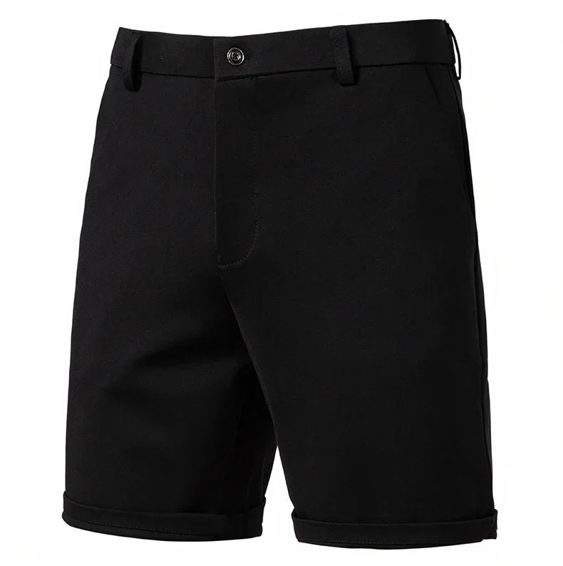 Business Men's Golf Shorts Summer Quick Dry Casual Flat Front Dress Shorts Stretch Hiking Work Wear Dress Shorts with 4 Pockets