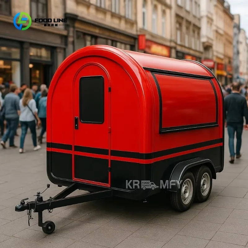 Equipment Concession Catering Truck USA Customized Food Trailer With Full restaurant Kitchen