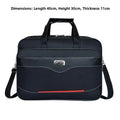 Casual Oxford Cloth Men's Shoulder Crossbody Bag Large Capacity Business Travel Handbag Leisure Sports Bag Stylish Durable