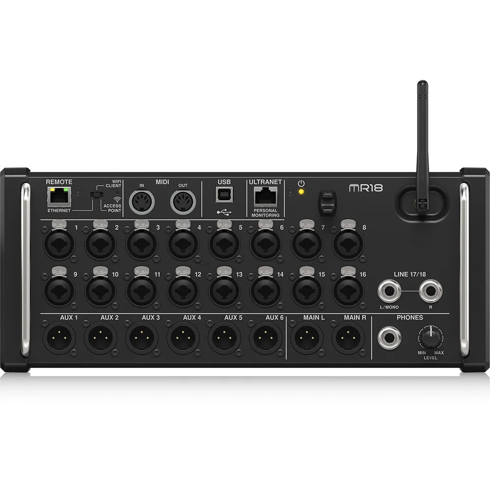 Ari 1:1 Mr18 Professional Digital Mixer Wifi Usb Professional Multi Track Recording Audio Console Dj Studio Audio Mixing Console