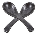 Small Ceramic Spoons Japanese Retro Style Soup Spoon Asian Tableware Porcelain Dessert Tea Spoon Ramen Noodle Spoon Kitchen