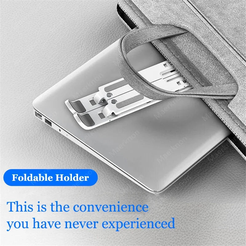 Adjustable Laptop Holder Foldable Computer Monitor Holder Portable Notebook Stand For Macbook Air iPad Tablets Base Accessories