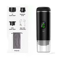Portable Coffee Maker 3-in-1 Espresso Machine for Travel 20 bar Mini Coffee Maker Compatible with Ground Coffee & Capsule