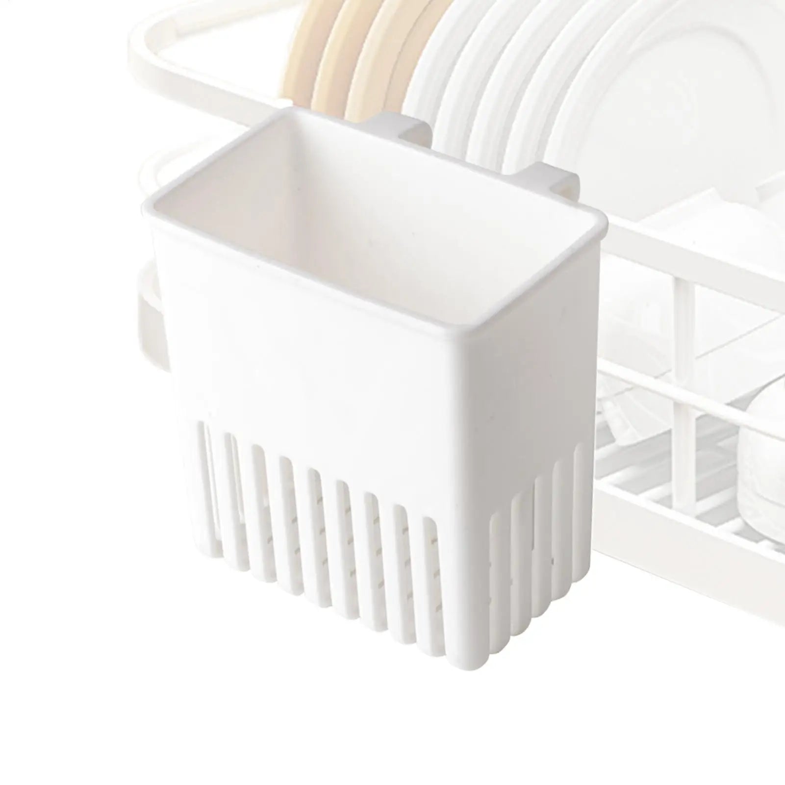 Silverware Basket Utensil Drying Rack Cutlery Drying Basket Silverware Storage Holder Porous drainage for Utensil Fork Chopstick