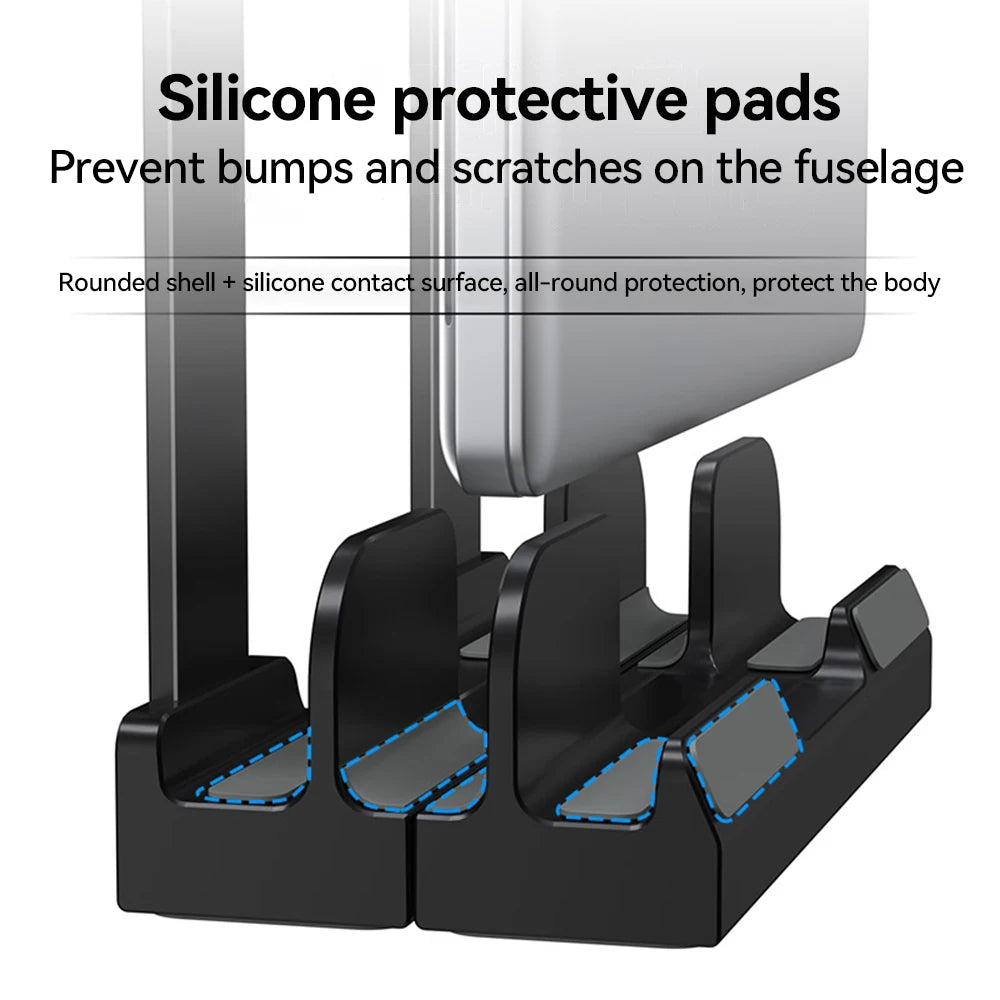 Foldable Laptop Stand Notebook Computer Holder Accessories for Macbook iPad Tablet Phone Storable Holder Dual use adjustable