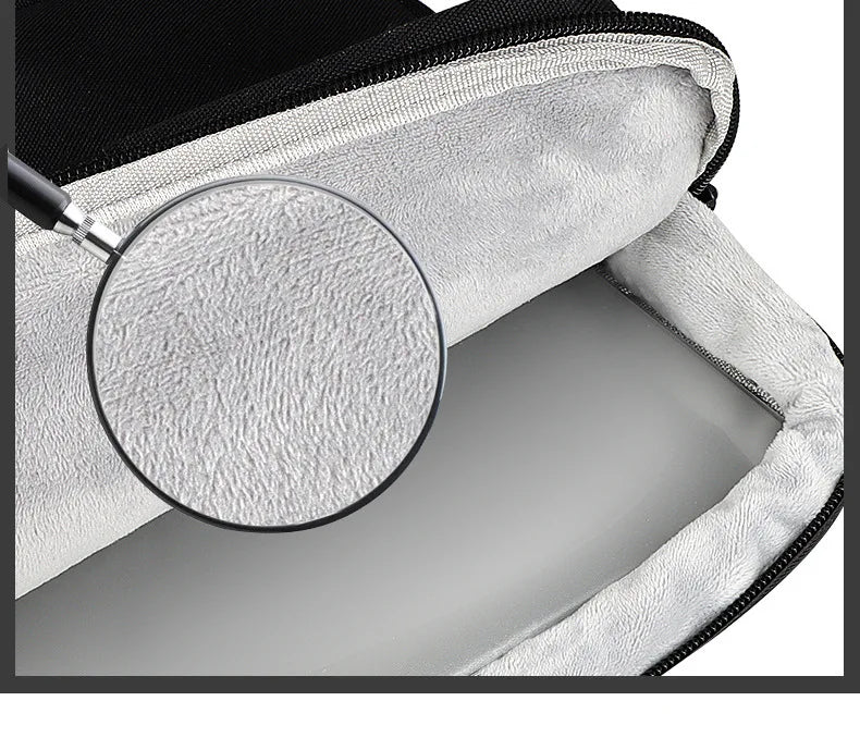 Laptop Bag Handbag 13 14 15 inch for MacBook Air Pro M1 M2 M3 HP Dell Notebook Shoulder Sleeve Protective Computer Briefcase