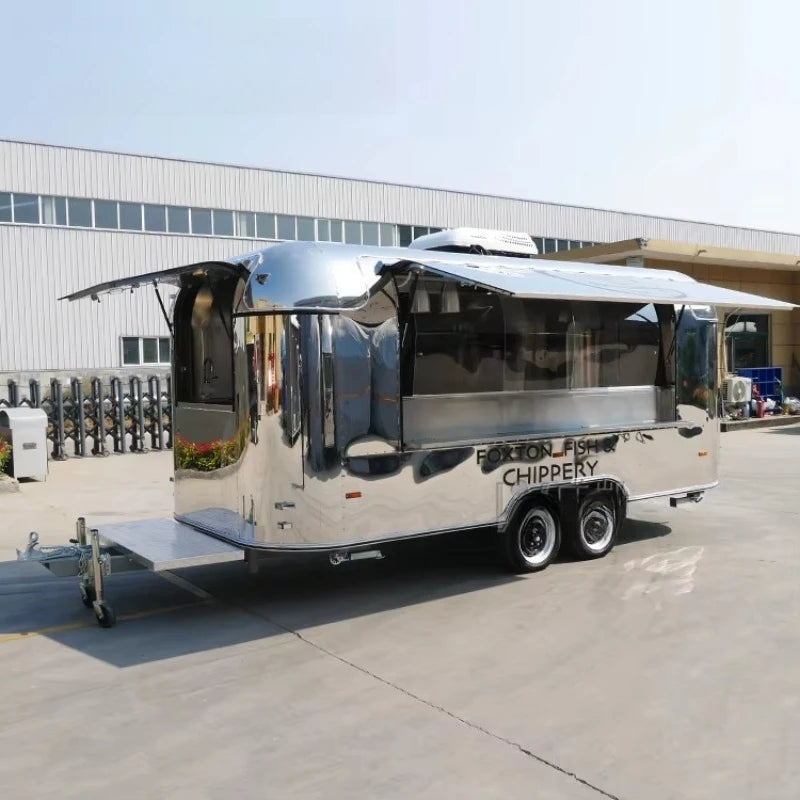 Carros De Comida Comercial Restaurant Catering Food Trailer Mobile Snack Bar Trailers Food Truck with Full Kitchen Equipment