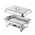 Chafing Dish Buffet Set,, Rectangle Catering Warmer Server with