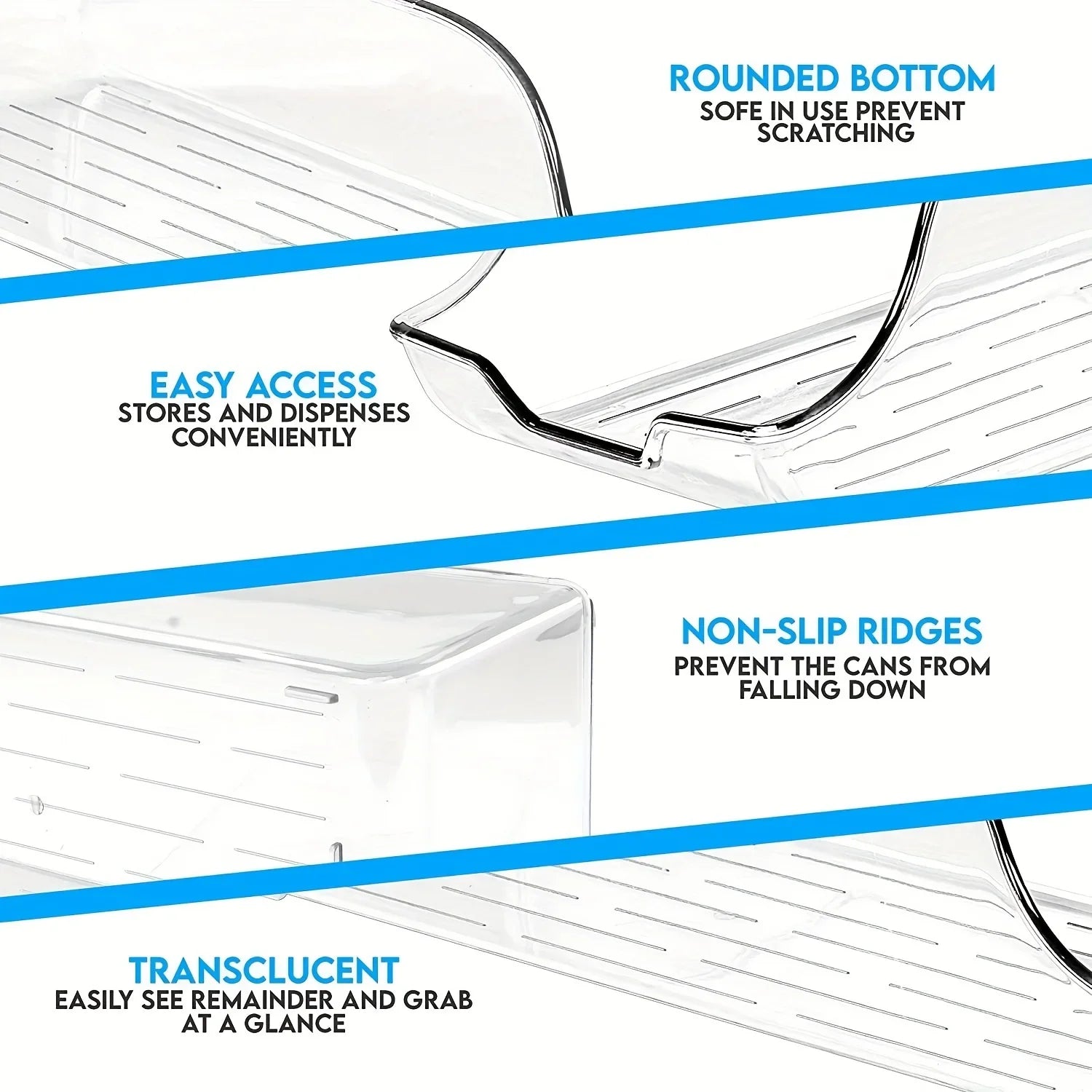 1Pcs Kitchen Storage Cans, Soda Cans, Storage Cans, Refrigerator Freezer Organizers, Can Dispensers Kitchen Storage Accessories
