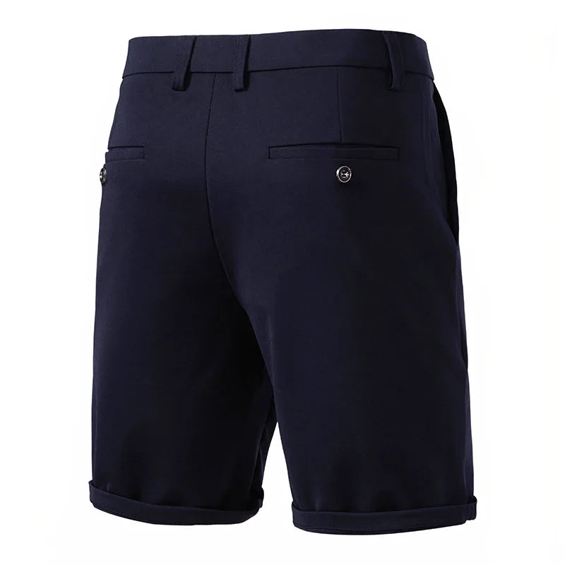 Business Men's Golf Shorts Summer Quick Dry Casual Flat Front Dress Shorts Stretch Hiking Work Wear Dress Shorts with 4 Pockets