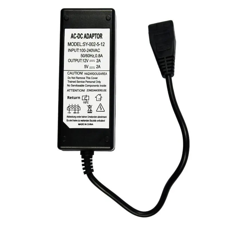 DIY Accessories 12V/5V 2A USB To IDE/SATA Power Supply Adapter Hard Drive/HDD/CD-ROM AC DC
