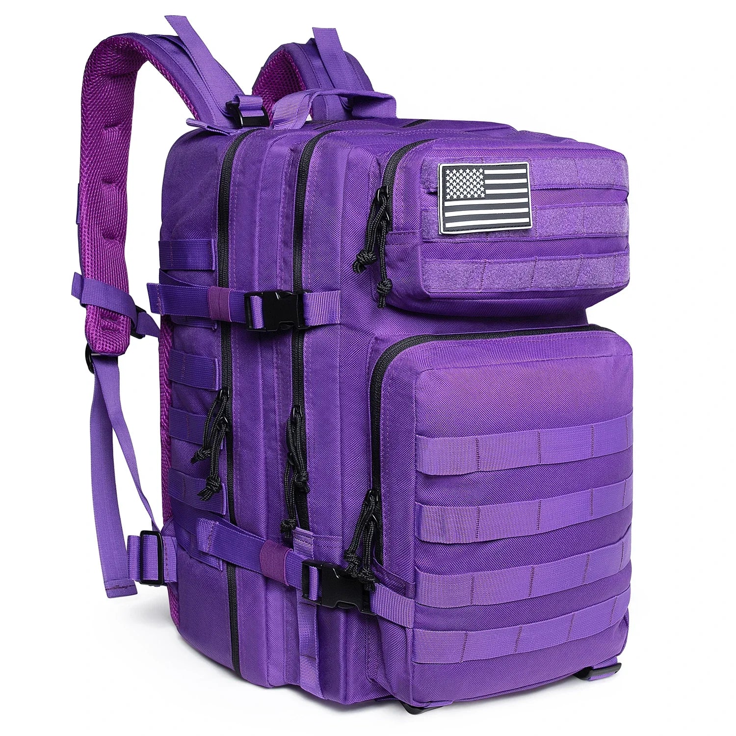 Outdoor 45L GYM Fitness Style Backpacks for men/women Tactical Training Molle Survival Bag Hiking Trekking Rucksack School bag