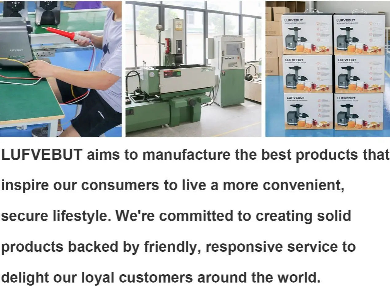 Slow Masticating Cold Press Juicer, Reverse Function Quiet Easy Clean High Yield Juice Extractor for Home Fruit Vegetable