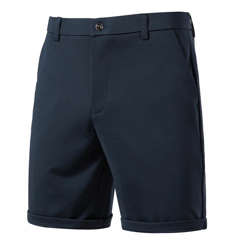 Business Men's Golf Shorts Summer Quick Dry Casual Flat Front Dress Shorts Stretch Hiking Work Wear Dress Shorts with 4 Pockets