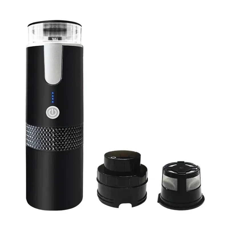 New Portable Coffee Maker Electric Capsule Grind-and-Brew Coffee Maker Suitable for Ground Coffee and K-Cup Large Coffee Pods
