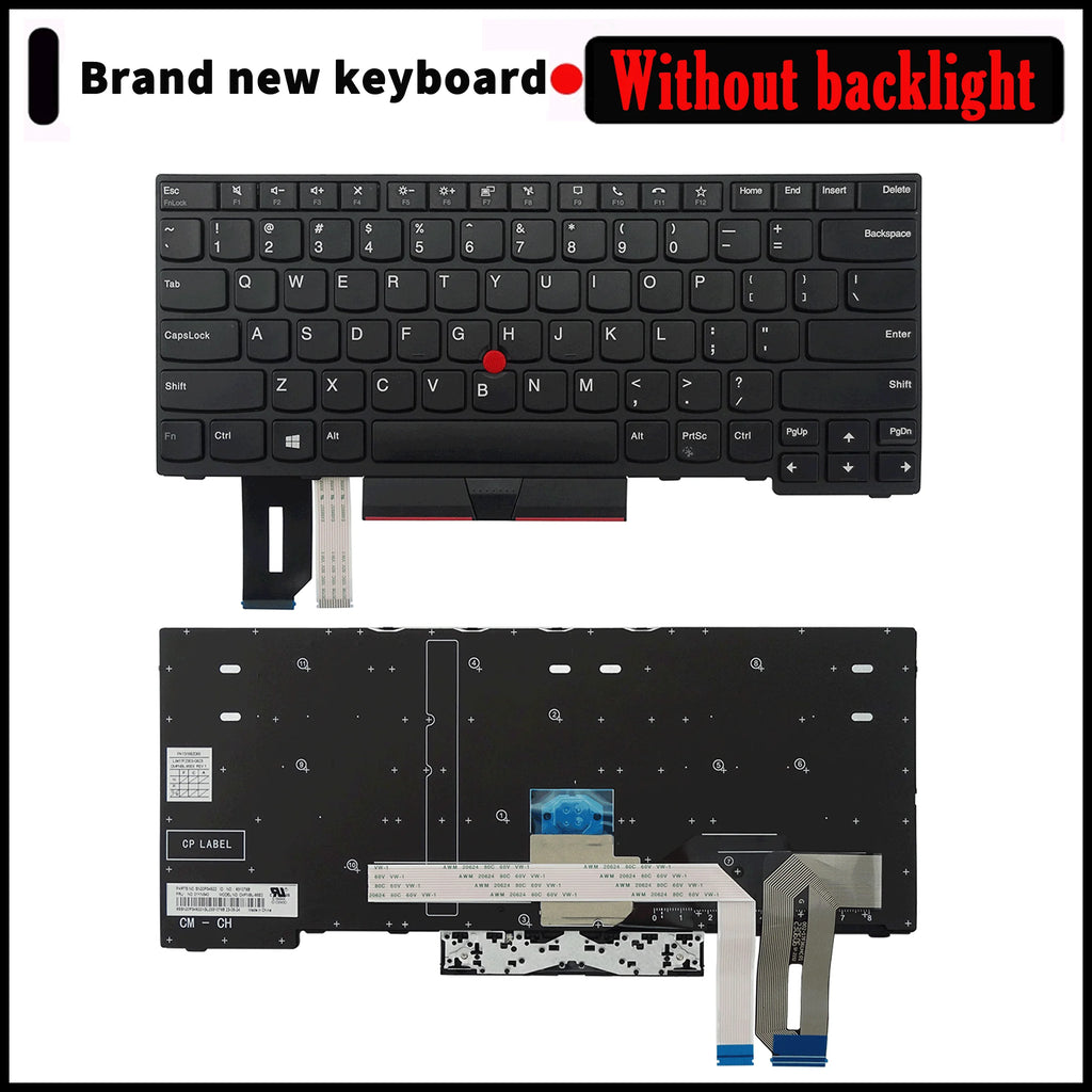 Laptop Replacement Keyboard for Lenovo ThinkPad T14 Gen1 Gen2 P14S Gen1 Gen2 US/BE/BG/DE/IT/LES/RU 5N20V43904 5N20X68869