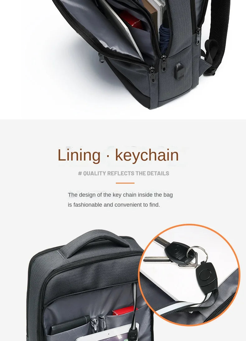 GOLF backpack men's high-capacity business backpack 2024 new business travel computer travel bag for college students
