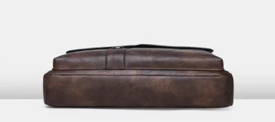 Men Waterproof Business Briefcase Large Capacity Laptop Shoulder Crossbody Commute Bag